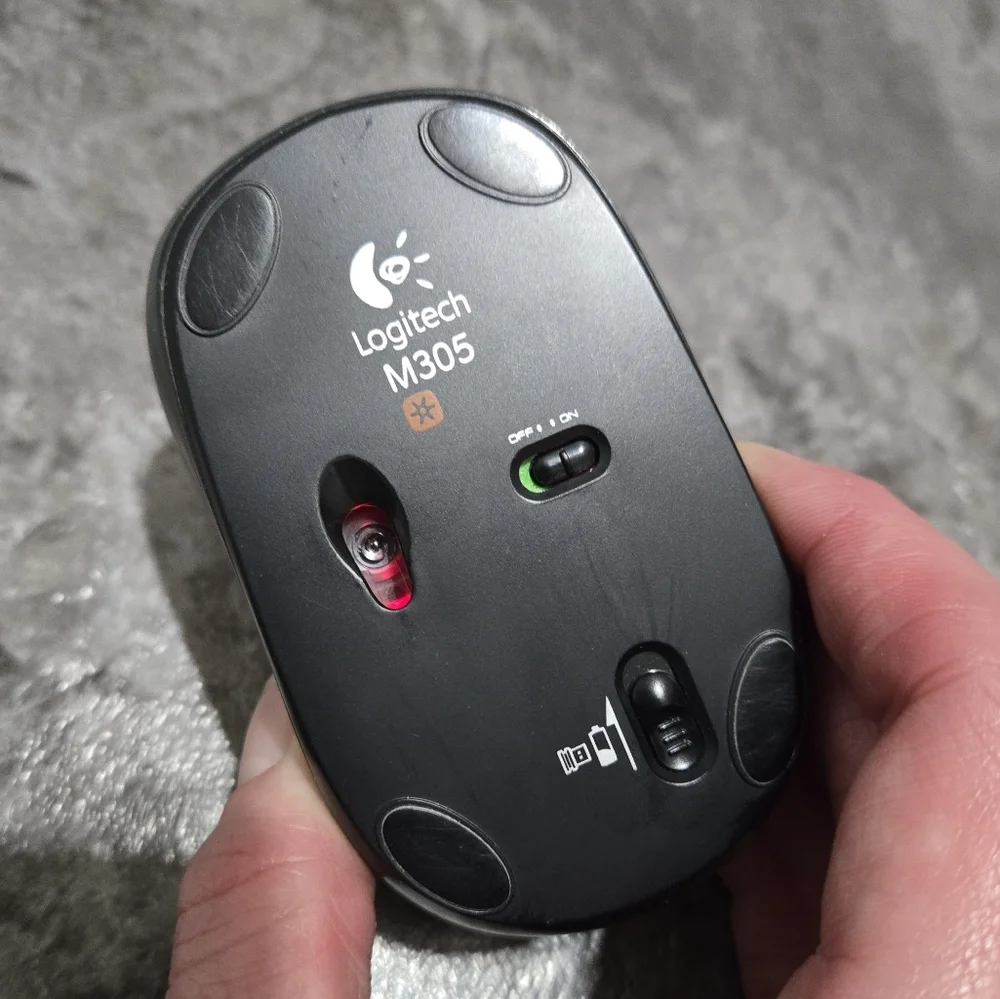 TECKNET Wireless Mouse, Optical Computer Mouse tested works missing receiver - Picture 5 of 8